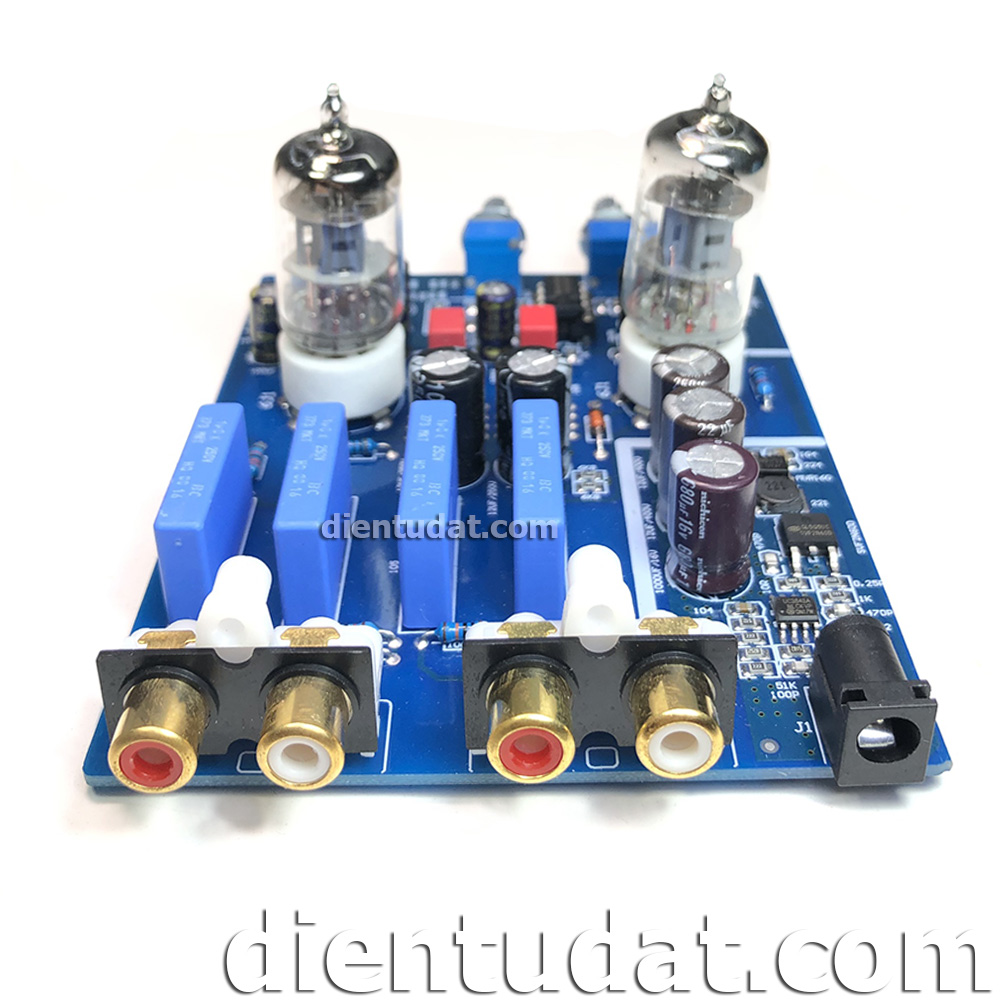 Mạch Pre-Amp Chỉnh Âm Sắc 6J1 12VDC