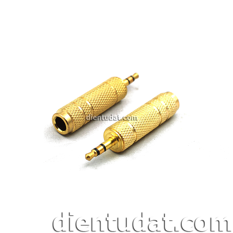 Jack Chuyển Đầu 6.5mm Sang 3.5mm