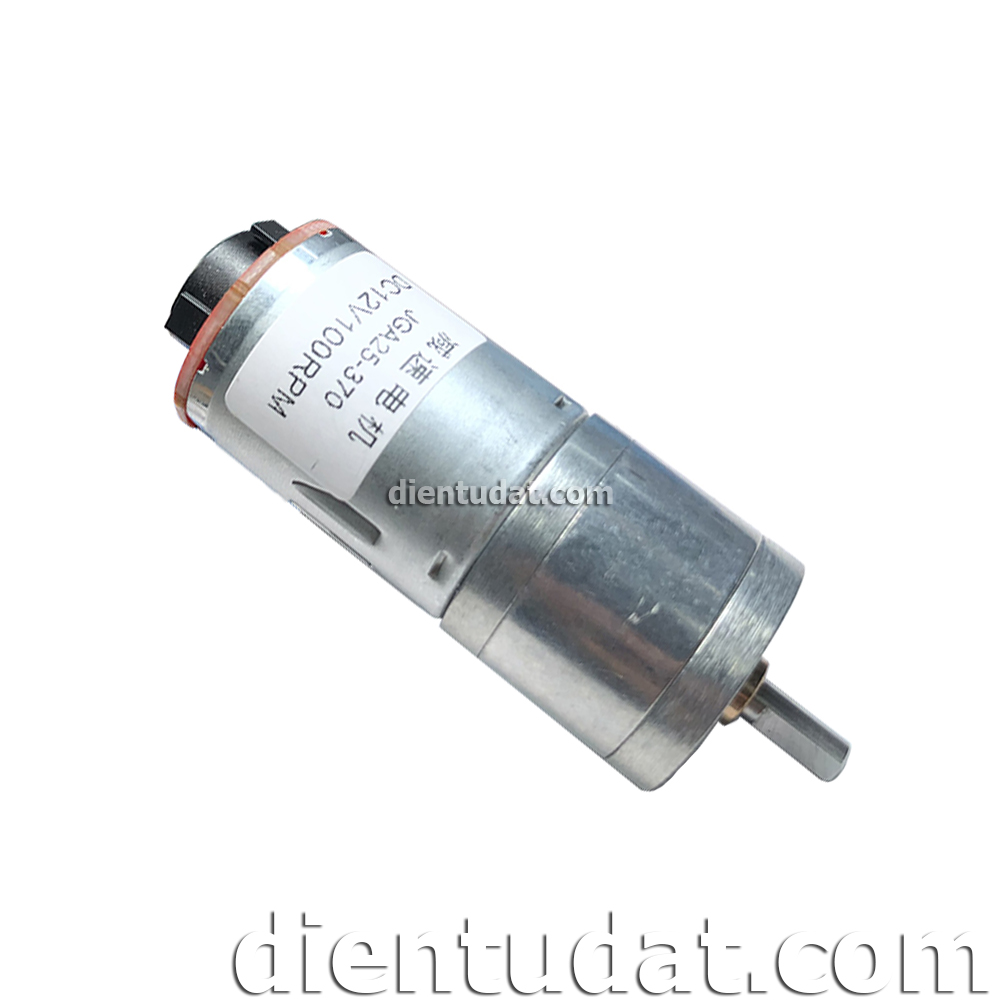 100RPM Gear Motor With Encoder GM25-370