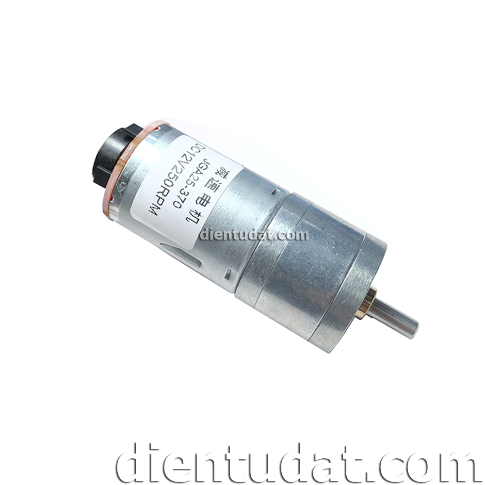 250RPM Gear Motor With Encoder JGA25-370