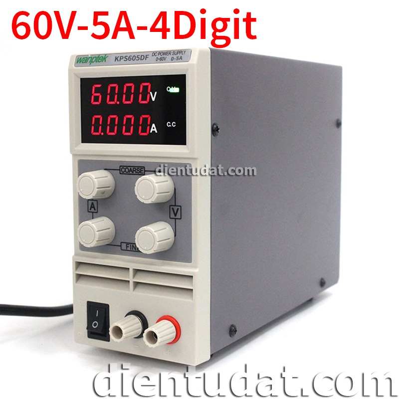 Bộ Nguồn Đa Năng KPS605DF 60V- 5A- 4 Digit