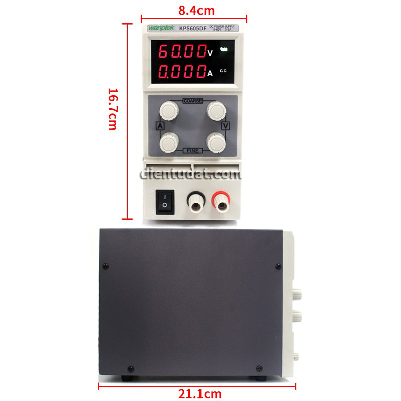 Bộ Nguồn Đa Năng KPS605DF 60V- 5A- 4 Digit
