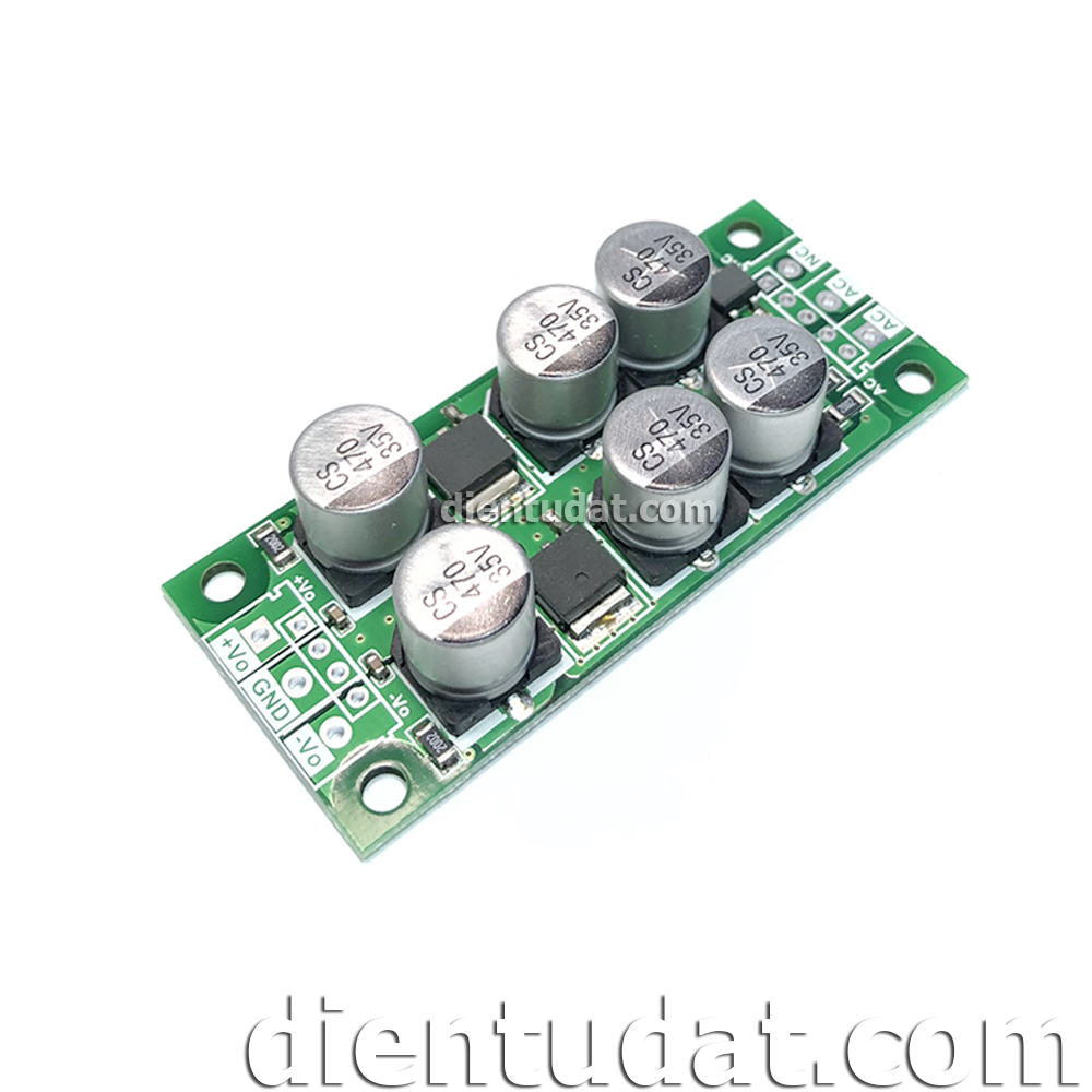 Mạch Tạo Nguồn Đôi ±15VDC Từ Nguồn Đơn AC 14V~24V