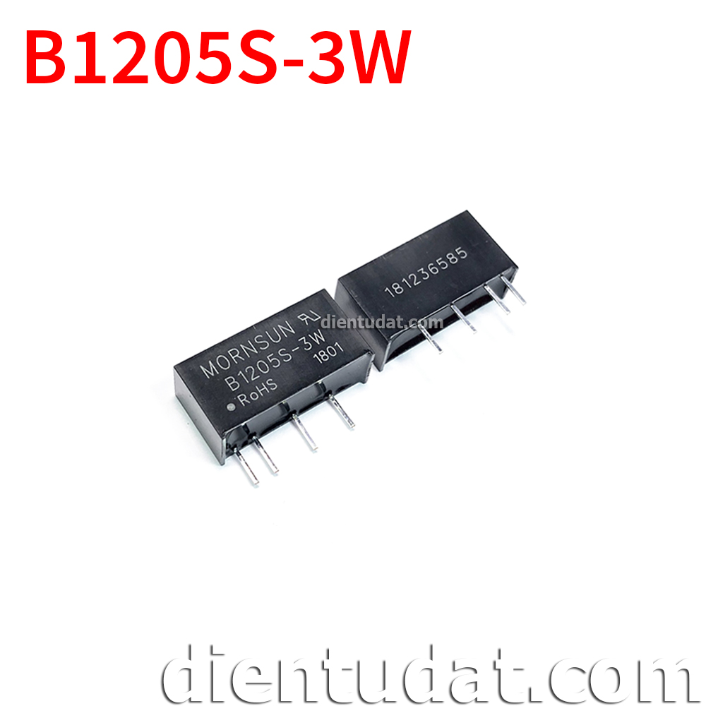 Module Nguồn Cách Ly 12V Ra 5V B1205S - 3W MORNSUN
