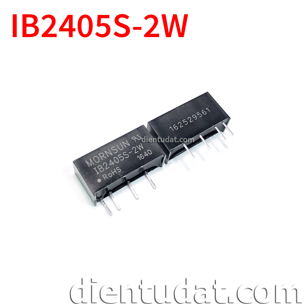 Module Nguồn Cách Ly 24V Ra 5V IB2405S-2W MORNSUN