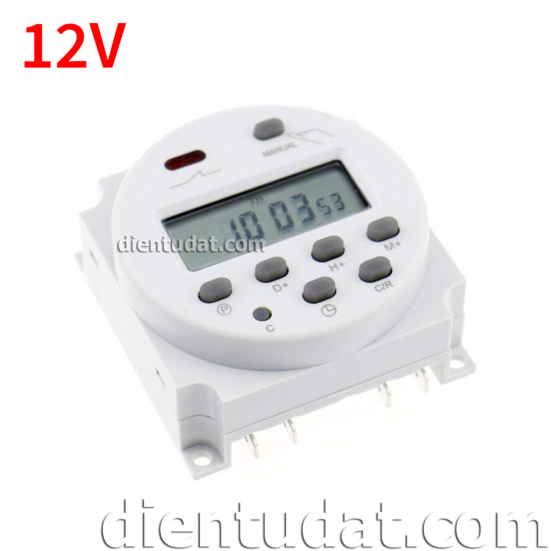 Bộ Công Tắc Timer Hẹn Giờ Điện Tử CN101A - 12V