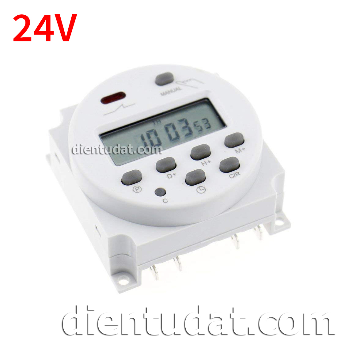 Bộ Công Tắc Timer Hẹn Giờ Điện Tử CN101A - 24V