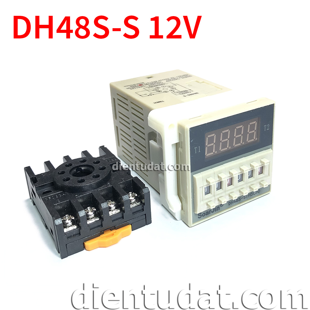 Bộ Timer Trễ Theo Chu Kỳ DH48S-S 12V 220V