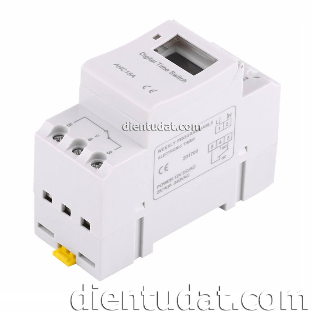 Bộ Công Tắc Hẹn Giờ Điện Tử THC15A - 12V