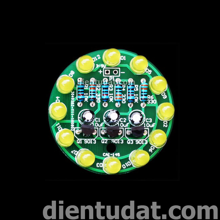 KIT DIY Bộ Led Tròn Vàng - Tự Ráp