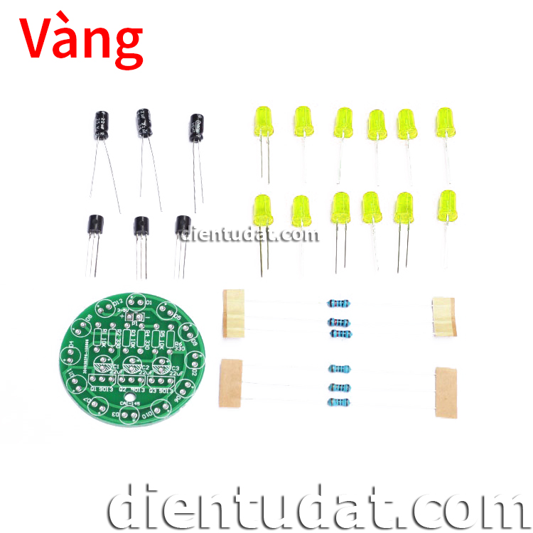 KIT DIY Bộ Led Tròn Vàng - Tự Ráp