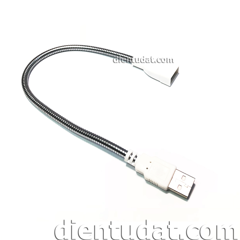 Cáp Nối Nguồn USB Kim Loại Uốn Cong