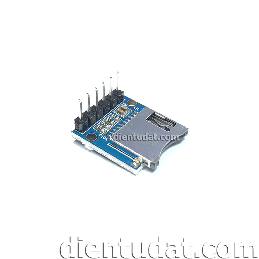 Mạch Giao Tiếp SPI Thẻ Nhớ Micro SD Ra Jack Header