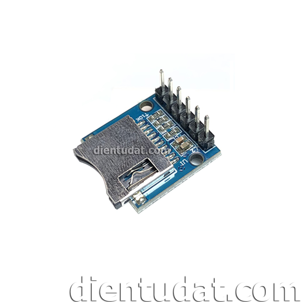 Mạch Giao Tiếp SPI Thẻ Nhớ Micro SD Ra Jack Header