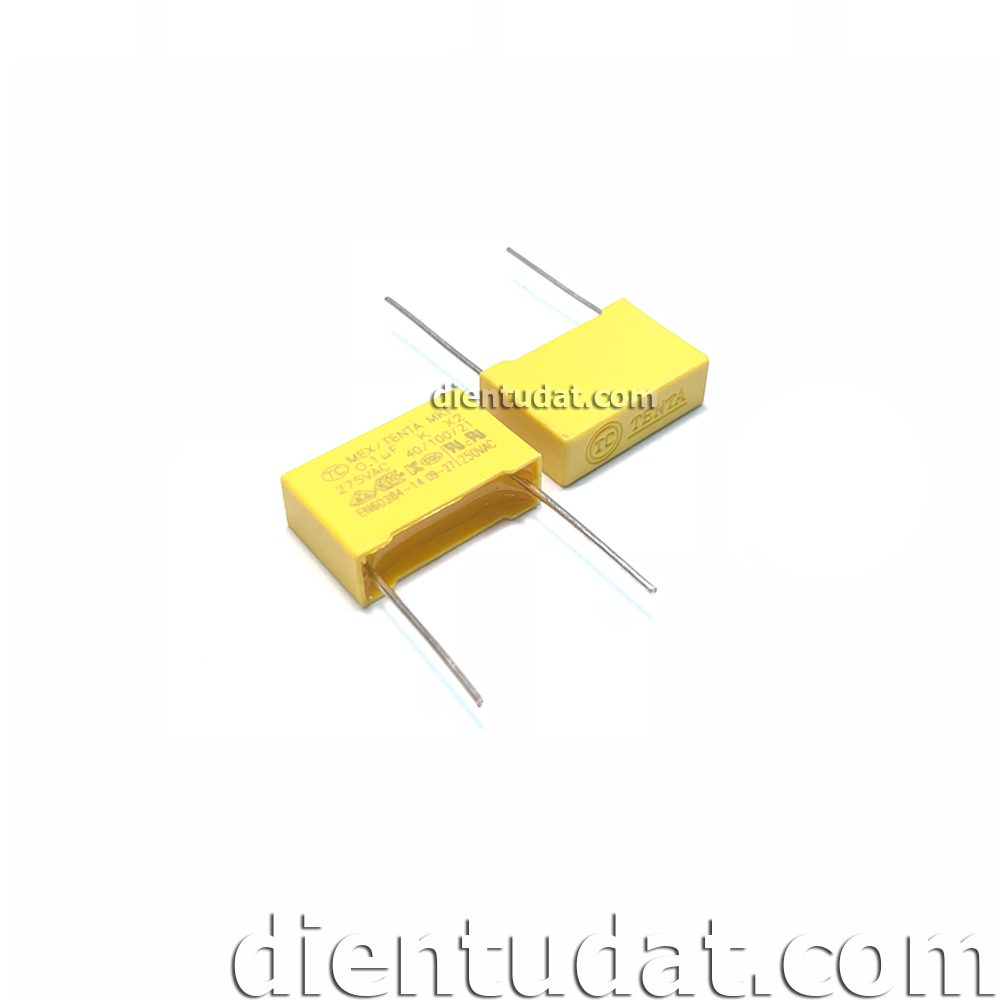 Tụ Lọc Nguồn AC 275VAC 0.1uF 15mm Tenta