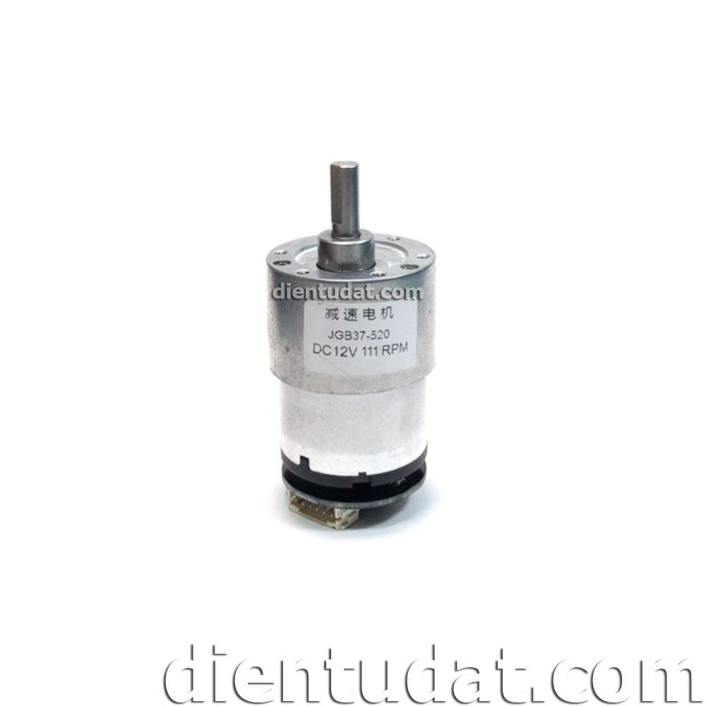 Motor Encorder 111RPM JGB37-520-12V