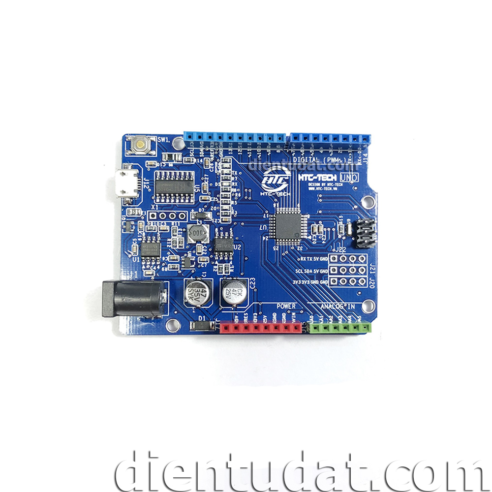 Bo HTC Arduino R3 SMD Có Hàn Header
