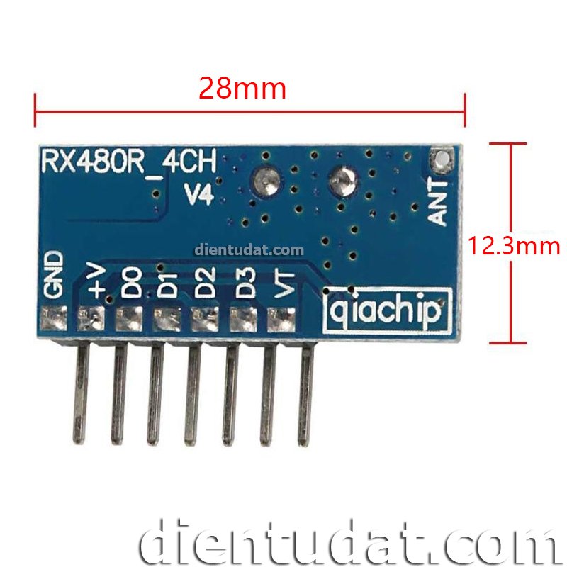 Mạch Thu RF 433MHz Học Lệnh - KD7