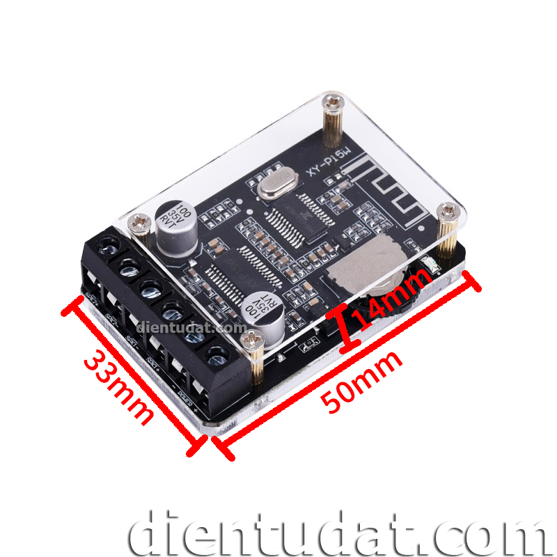 Mạch Khuếch Đại Bluetooth 5.0 2*15W - Kèm Hộp Mica