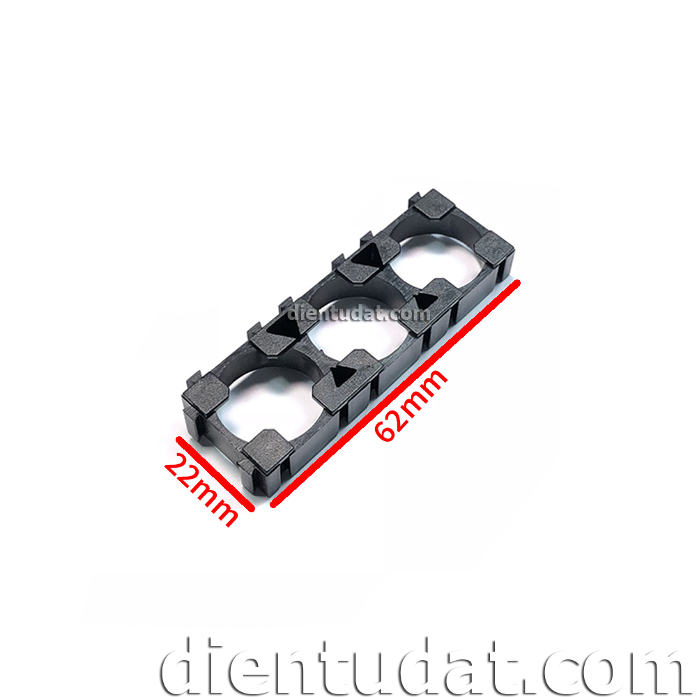 Khung Đế Ghép Cell Pin 18650 - 3 Cell