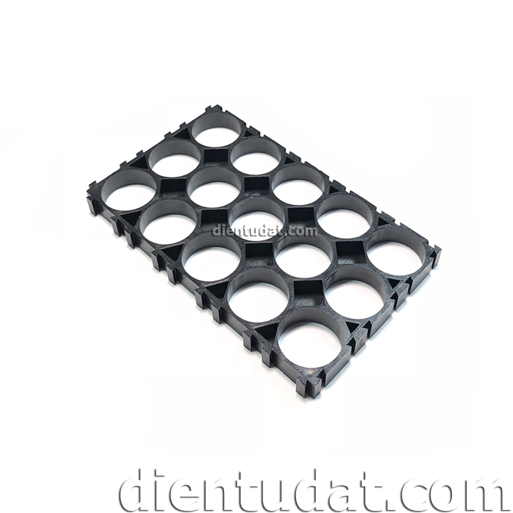 Khung Đế Ghép Cell Pin 18650 3*5 - 15 Cell