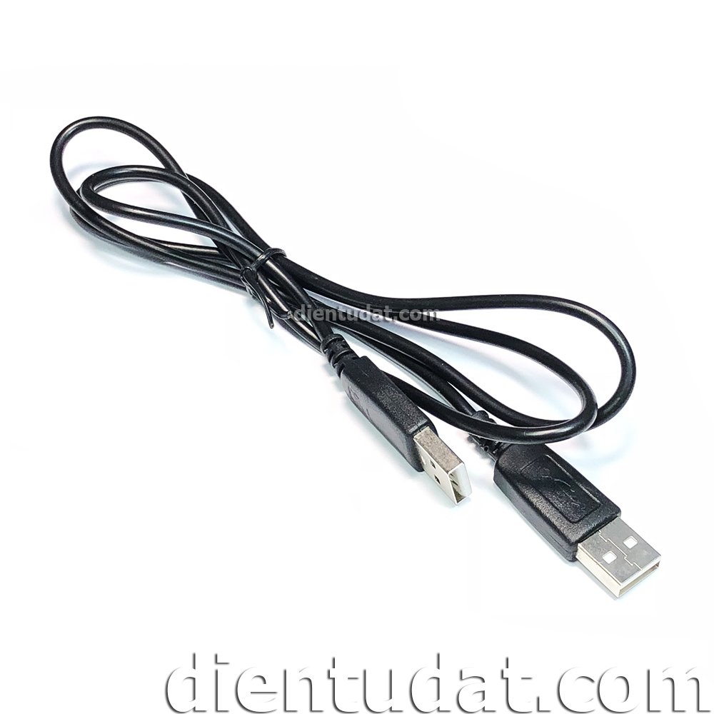 Cáp USB 2 Đầu Đực  - Cái