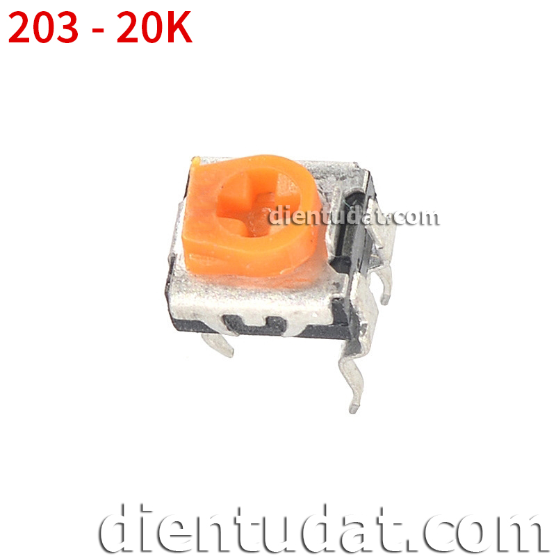 Biến Trở Tròn WH06-2C 101-(100R) 201-(200R) 501-(500R) 102-(1K) 202-(2K) 502-(5K) 103-(10K) 203-(20K) 503-(50K) 104 -(100K) 204-(200K) 504-(500K) 105-(1M)