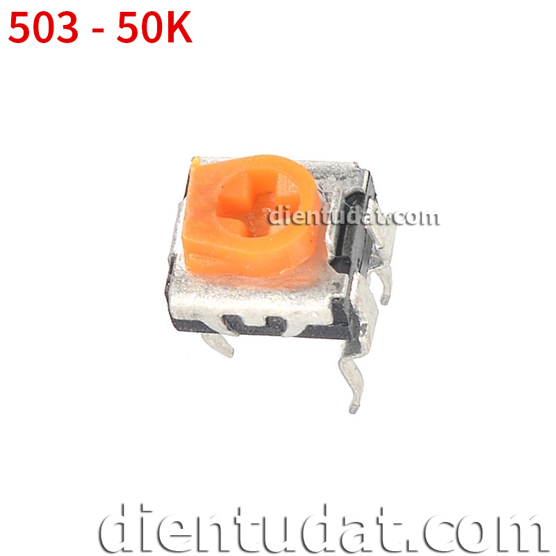 Biến Trở Tròn WH06-2C 101-(100R) 201-(200R) 501-(500R) 102-(1K) 202-(2K) 502-(5K) 103-(10K) 203-(20K) 503-(50K) 104 -(100K) 204-(200K) 504-(500K) 105-(1M)