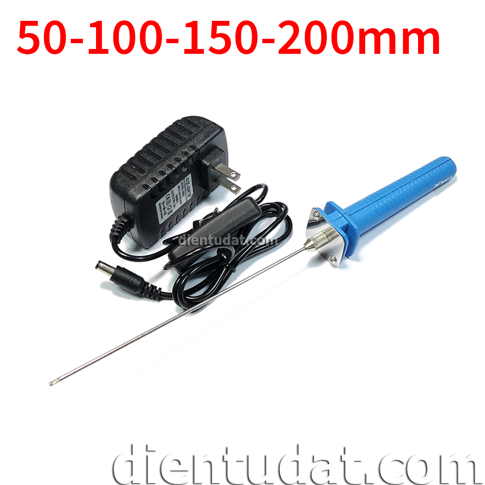 Bộ Bút Nhiệt Cắt Xốp 50mm 100mm 150mm 200mm