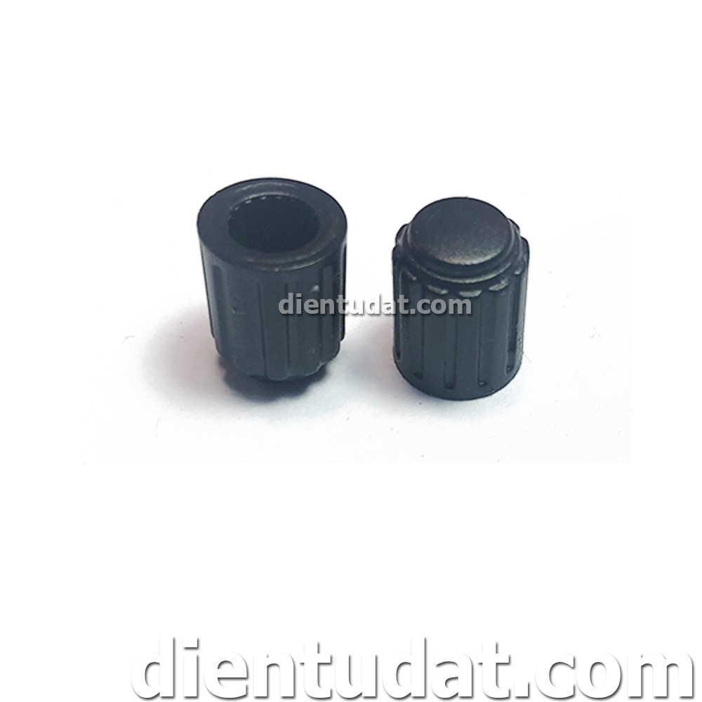 Núm Volume 6mm 10*12mm Thân Đen - Trắng Đỏ Đen Xanh Lá Xanh Dương Vàng