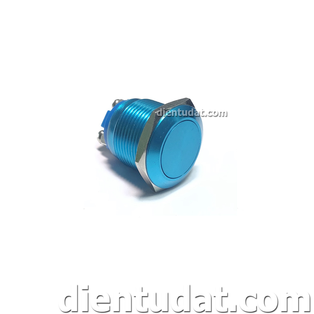 Nút Nhấn Reset Chống Nước 19mm - Xanh Lá Xanh Dương Đen Vàng