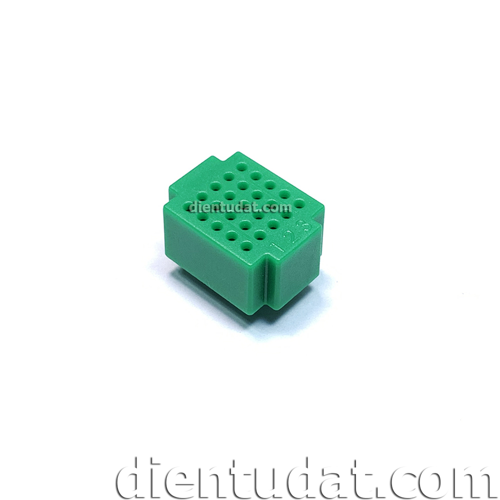 Breadboard Mini ZY-25 - Xanh Lá Đen Xanh Dương Vàng Đỏ Xanh Mạ