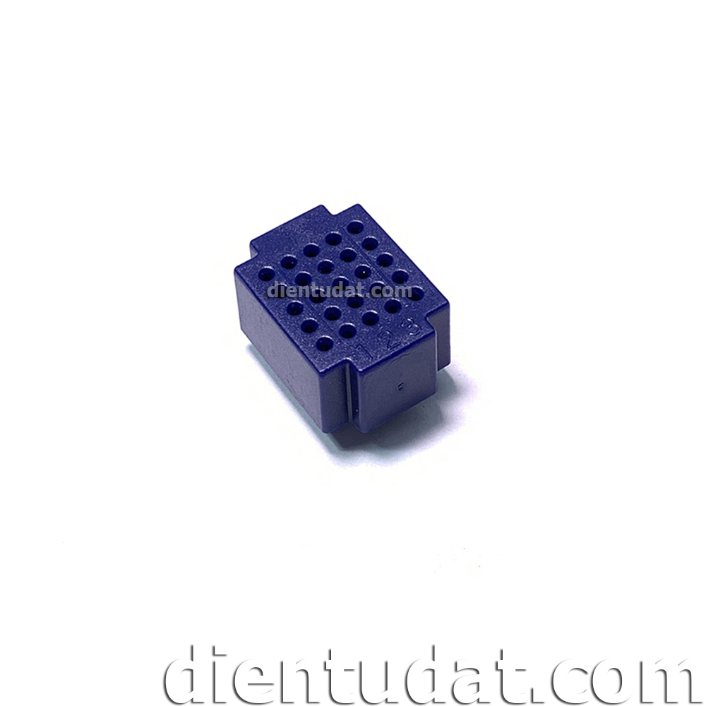 Breadboard Mini ZY-25 - Xanh Lá Đen Xanh Dương Vàng Đỏ Xanh Mạ