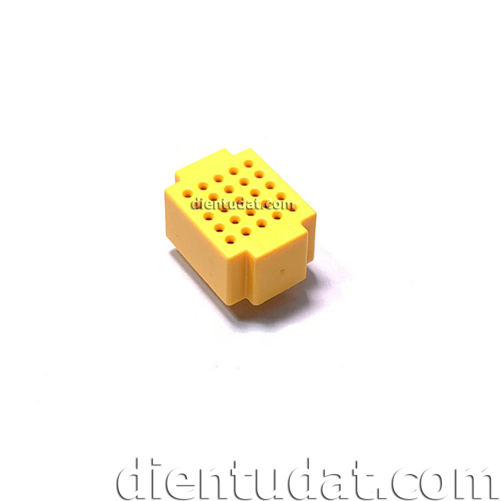 Breadboard Mini ZY-25 - Xanh Lá Đen Xanh Dương Vàng Đỏ Xanh Mạ