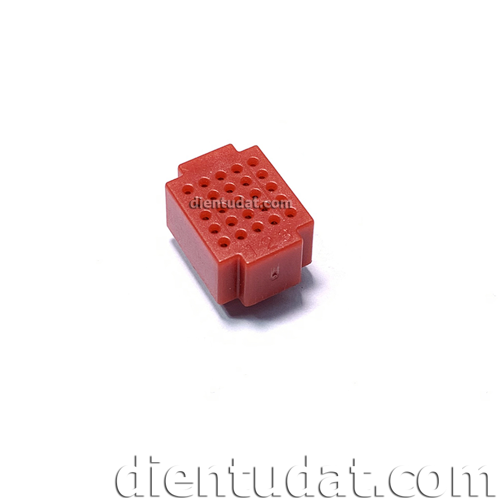 Breadboard Mini ZY-25 - Xanh Lá Đen Xanh Dương Vàng Đỏ Xanh Mạ