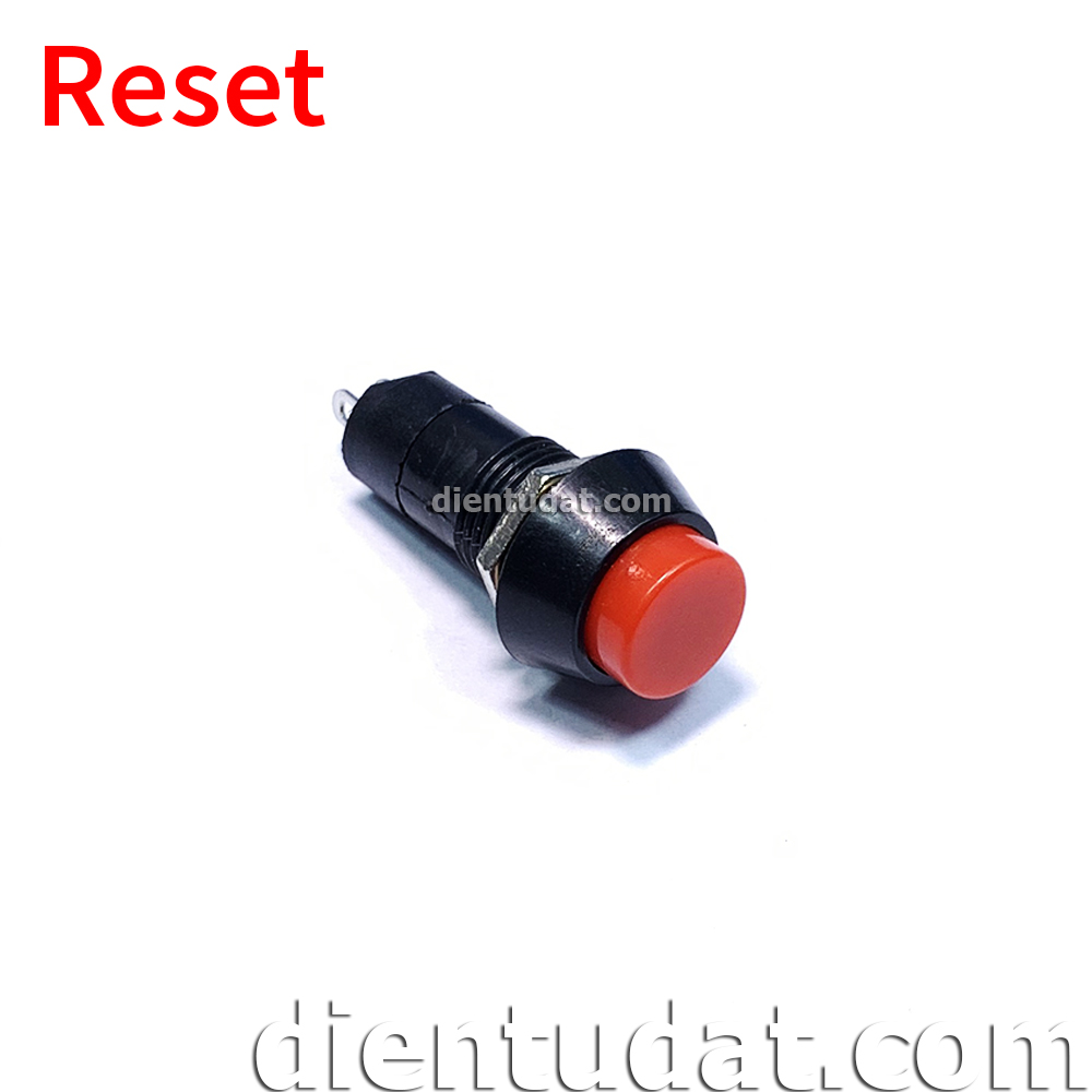 Nút Nhấn Bập Bênh ON/OFF - Reset 3A PBS-11A - ON/OF Đỏ/Xanh Lá - Reset Đỏ/Xanh Lá