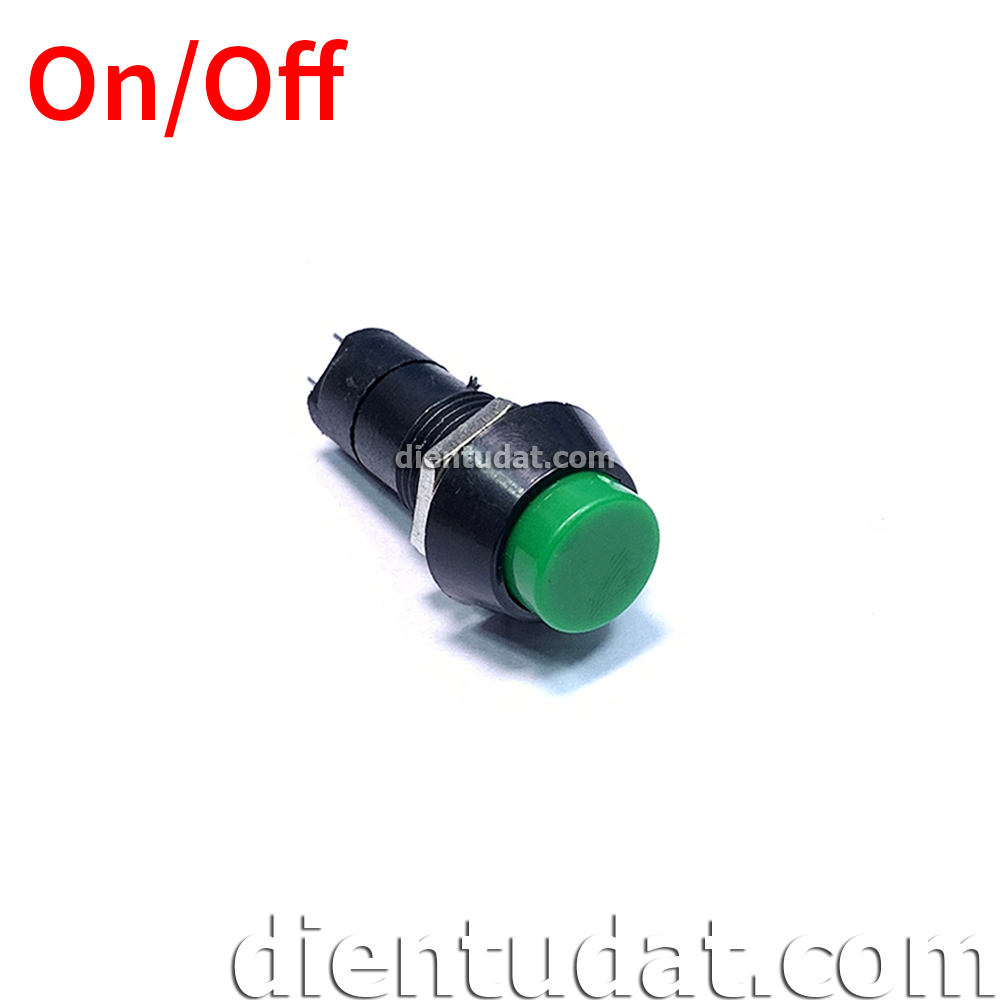 Nút Nhấn Bập Bênh ON/OFF - Reset 3A PBS-11A - ON/OF Đỏ/Xanh Lá - Reset Đỏ/Xanh Lá