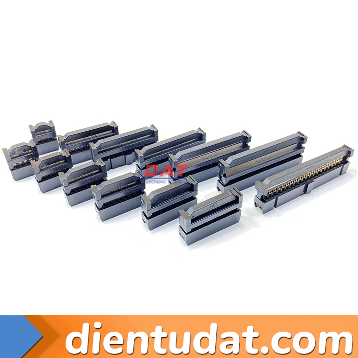 Đầu Kẹp Cáp IDC 2.54mm FC-6P 8P 10P 12P 14P 16P 18P 20P 24P 26P 30P 34P 40P