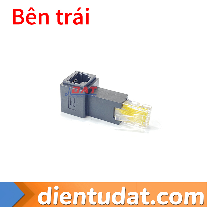 Đầu Nối Cổng Mạng LAN RJ45 90 Độ