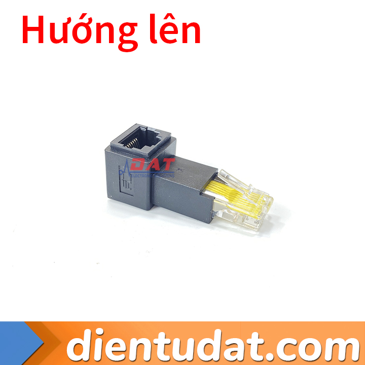 Đầu Nối Cổng Mạng LAN RJ45 90 Độ | Điện Tử DAT