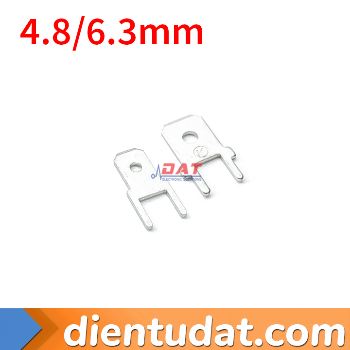 Đầu Nối Dây Điện Hàn Mạch 4.8mm 6.3mm