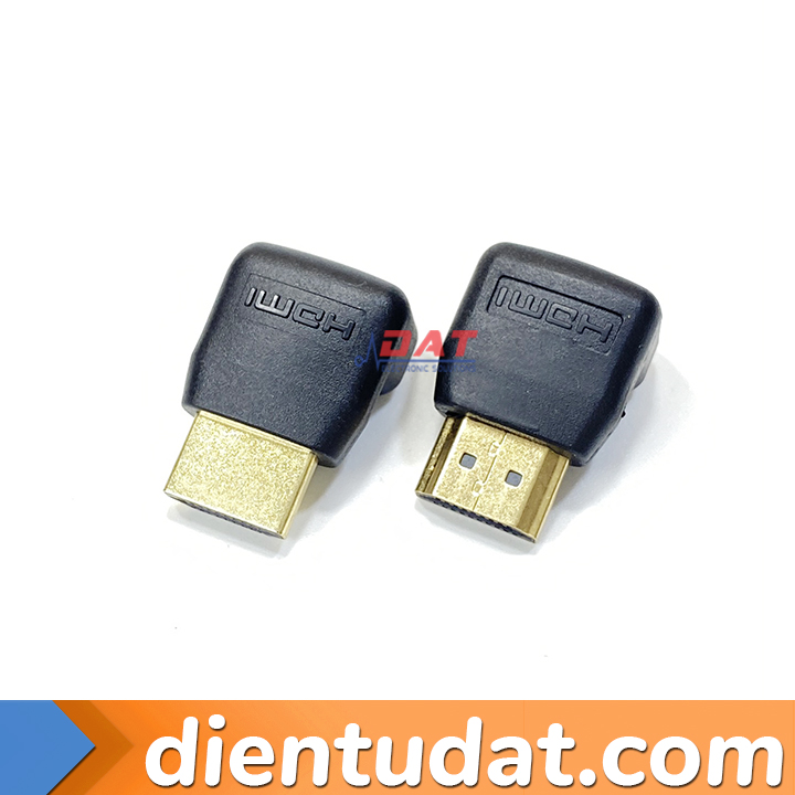 Đầu Nối HDMI Vuông Góc 90 Độ 270 Độ