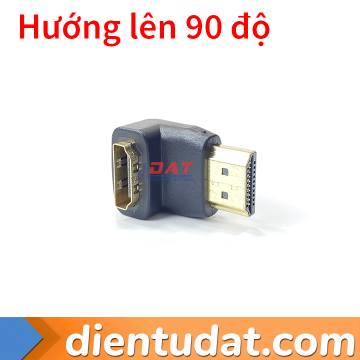 Đầu Nối HDMI Vuông Góc 90 Độ 270 Độ