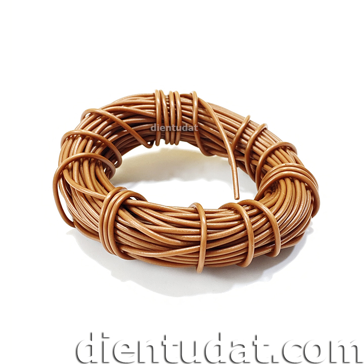 Dây Điện UL2468 24AWG - 10m - Trắng Xanh Dương Xám Đỏ Tím Nâu