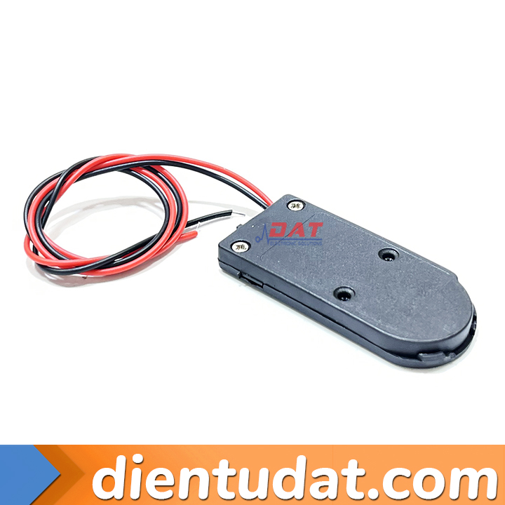 Đế 2 Pin CR2032 6V Có Dây - Đen