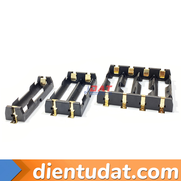 Đế Pin 18650 Chân Dán SMD