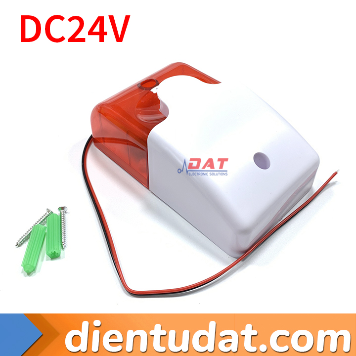 Đèn Còi Báo Động JD-103 - 12V 24V 220V