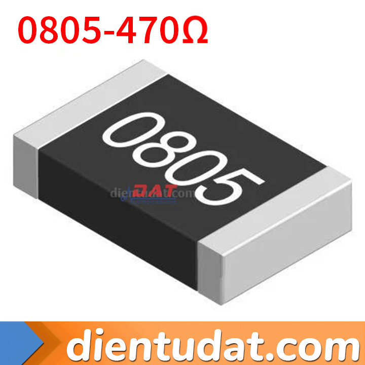 Điện Trở Dán 470 Ohm 0805 SMD 5% - Mã 471
