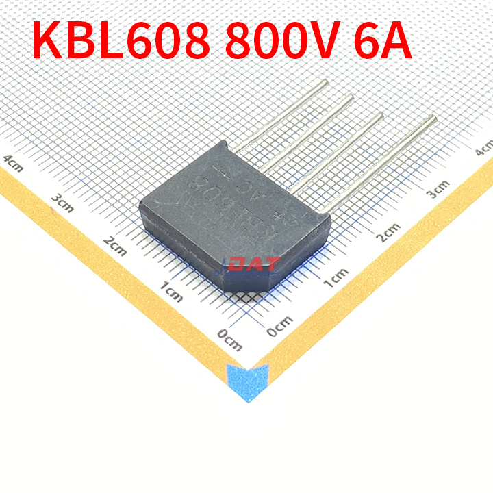 Diode Cầu Chỉnh Lưu KBL608 6A 800V