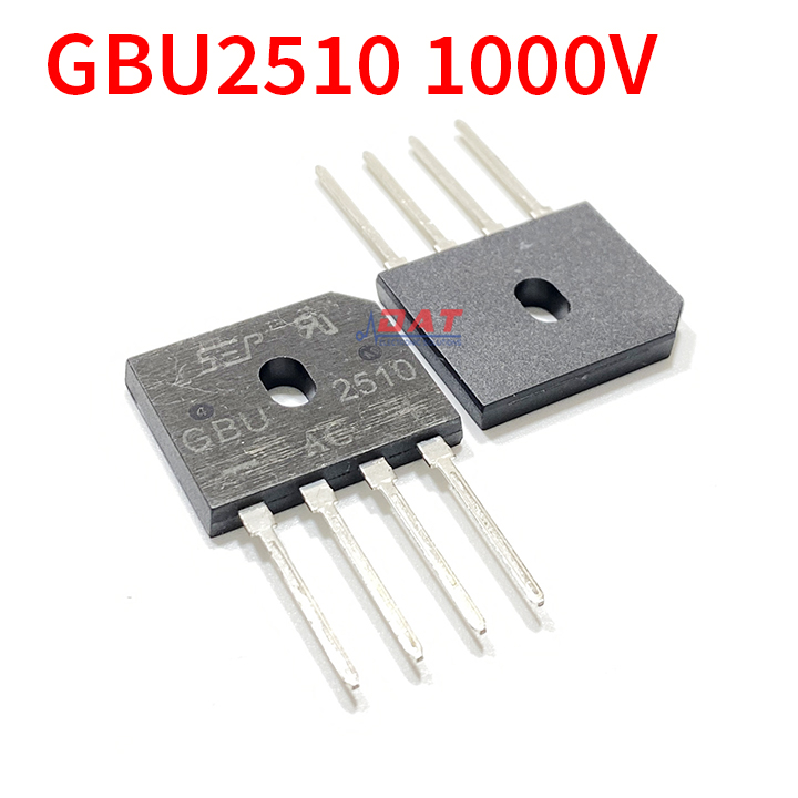 Diode Cầu GBU2510 1000V 25A | Điện Tử DAT